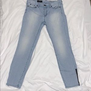 J. Crew Women’s Toothpick Striped Denim